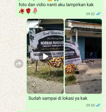 Pengiriman Karangan Bunga Karang Mulya
