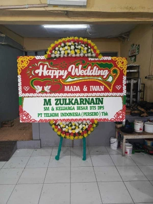 Papan Bunga di Karang Mulya