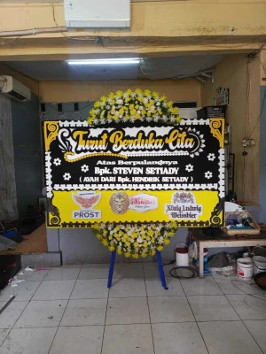 Papan Bunga di Karang Mulya