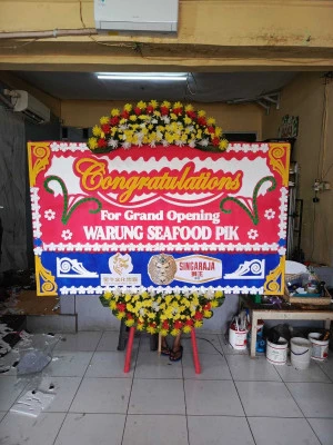 Papan Bunga di Karang Mulya