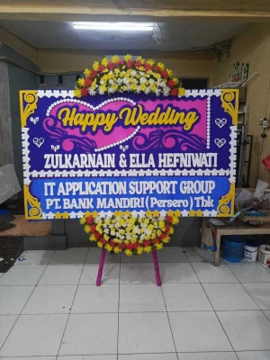 Papan Bunga di Karang Mulya