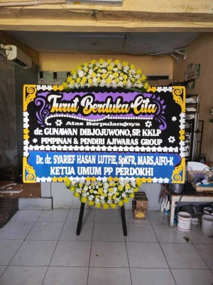 Papan Bunga di Karang Mulya